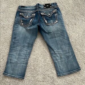 Miss Me Capri Women's Blue Jeans